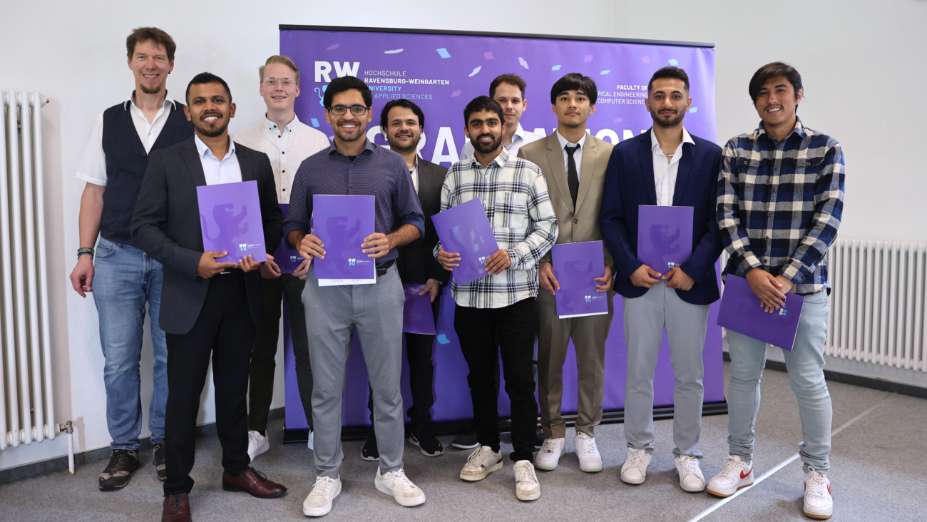 Abschlussfeier der Fakultät Elektrotechnik und Informatik der RWU 