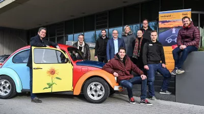 Team Umrüstung eines Käfers zu Elektroauto