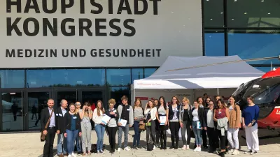 Studierende der Gesundheitsökonomie beim Hauptstadtkongress