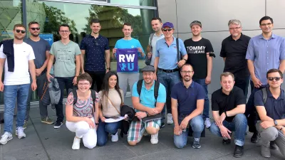 Studienwoche RWU: Studierende des Masterstudiengangs International Business Managment der RWU verbringen die erste innerdeutsche Studienwoche in Leipzig, Dresden und Berlin. 