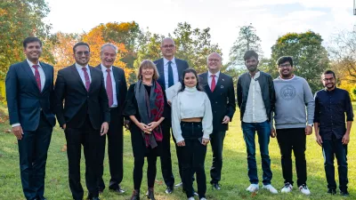 Der indische Generalkonsul Dr. Suyash Chavan besucht die Hochschule Ravensburg-Weingarten (RWU)