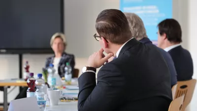 Dr. Nicole Hoffmeister-Kraut (CDU), Ministerin für Wirtschaft, Arbeit und Tourismus des Landes Baden-Württemberg zu Besuch an der Hochschule Ravensburg-Weingarten