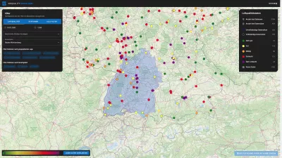 Luftmessstationen in Baden-Württemberg