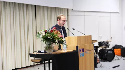 Prof. Dr. Jürgen Friedl, Dean of the Faculty of Electrical Engineering and Computer Science