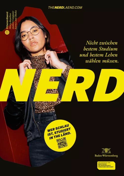 Kampagnenmotiv The Nerd Länd