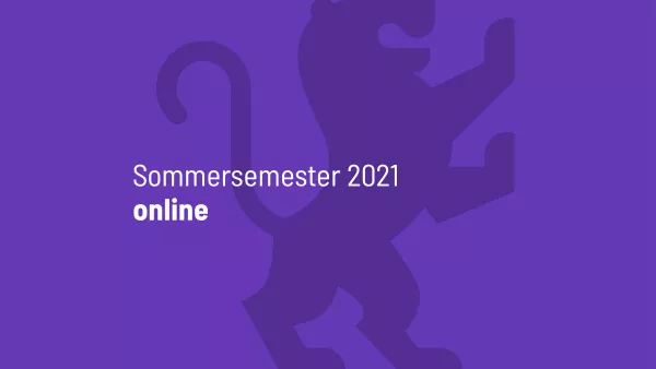 Sommersemester 2021 online