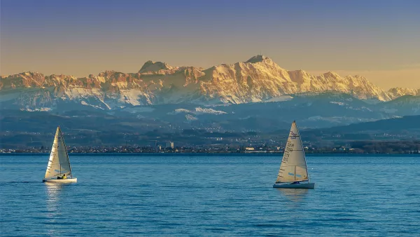 Bodensee Alpen Segeln