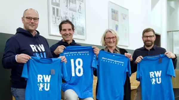 RWU Trikot-Sponsor Albert-Einstein-Gymnasium