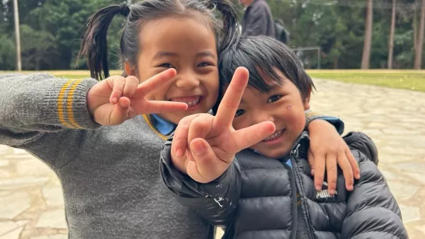 Kinder im Jhamtse Gatsal