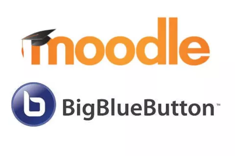 Moodle und BBB Logo